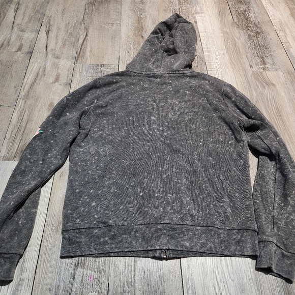 PINK Gray Floral Logo Jacket - Picture 2 of 2